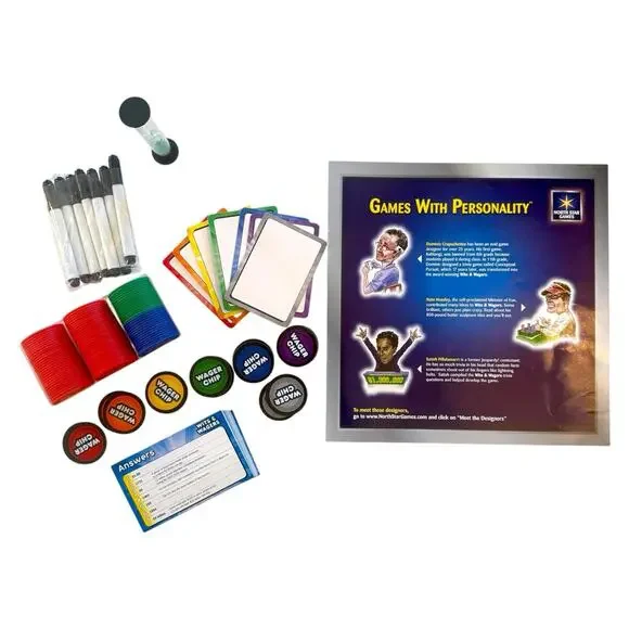 Wits & Wagers Party Trivia Board Game – Complete Set – Excellent Condition - Picture 2 of 9